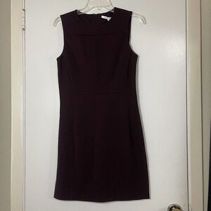 NEW! Diane Von Furstenberg DVF purple sleeveless sheath dress size US 8 $398